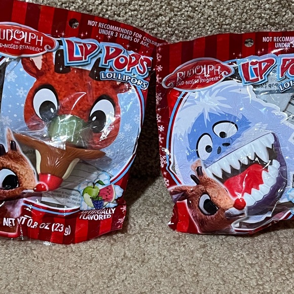 Lip Pops Lollipops, Rudolph The Red-Nosed Reindeer (0.8 oz) - Instacart